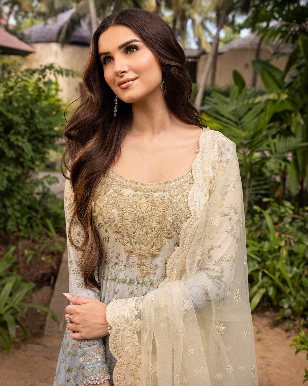 FAIZA SAQLAIN | Zinnia Luxury Lawn 2025