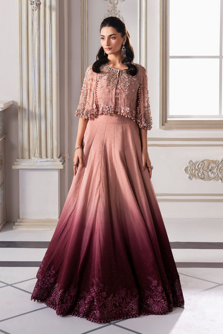 MARIA.B | Mbroidered Wedding 2025 - BD3001 Unstitched