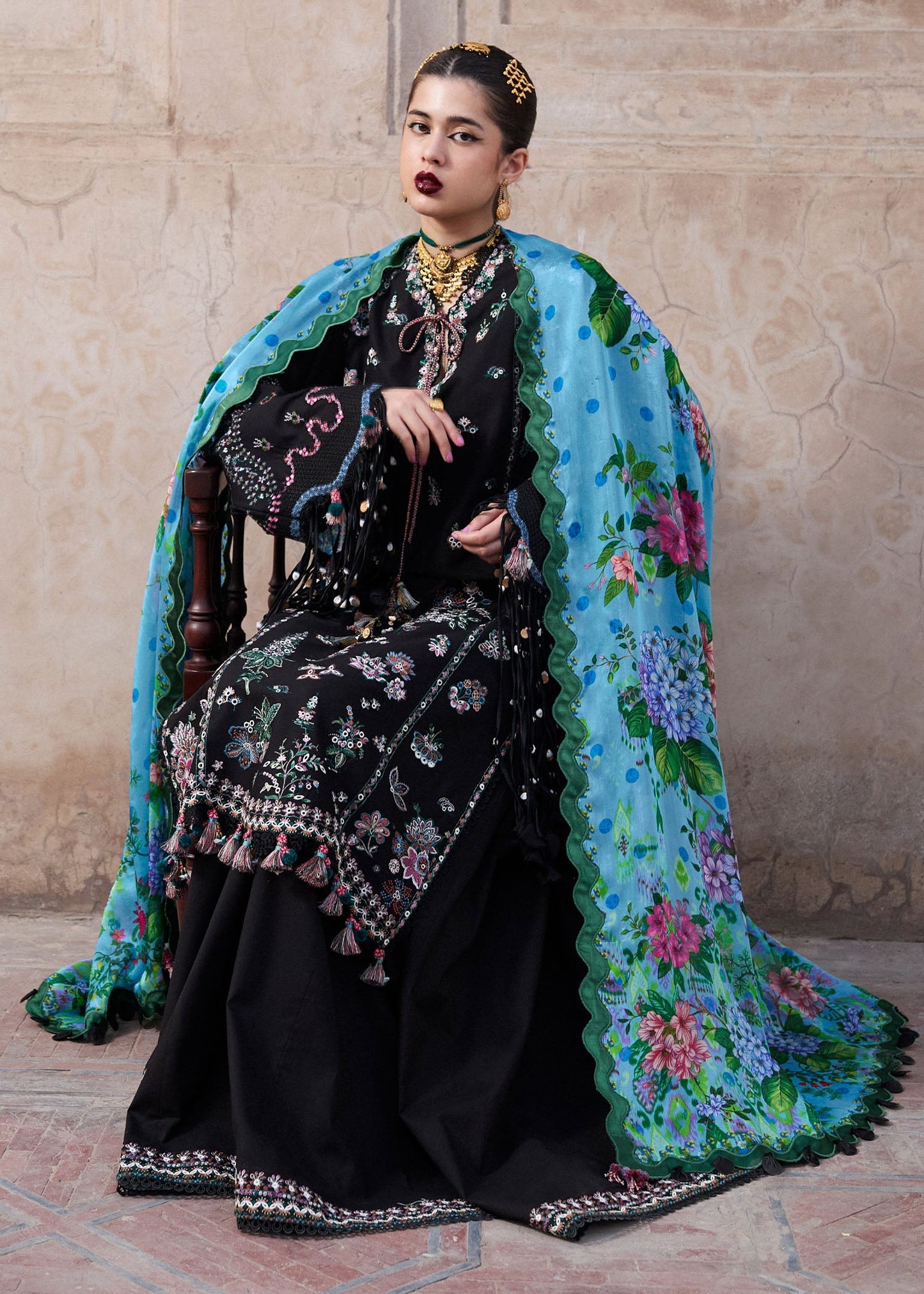 HUSSAIN REHAR | Nirmal SS'25 Luxury Lawn - Arzu