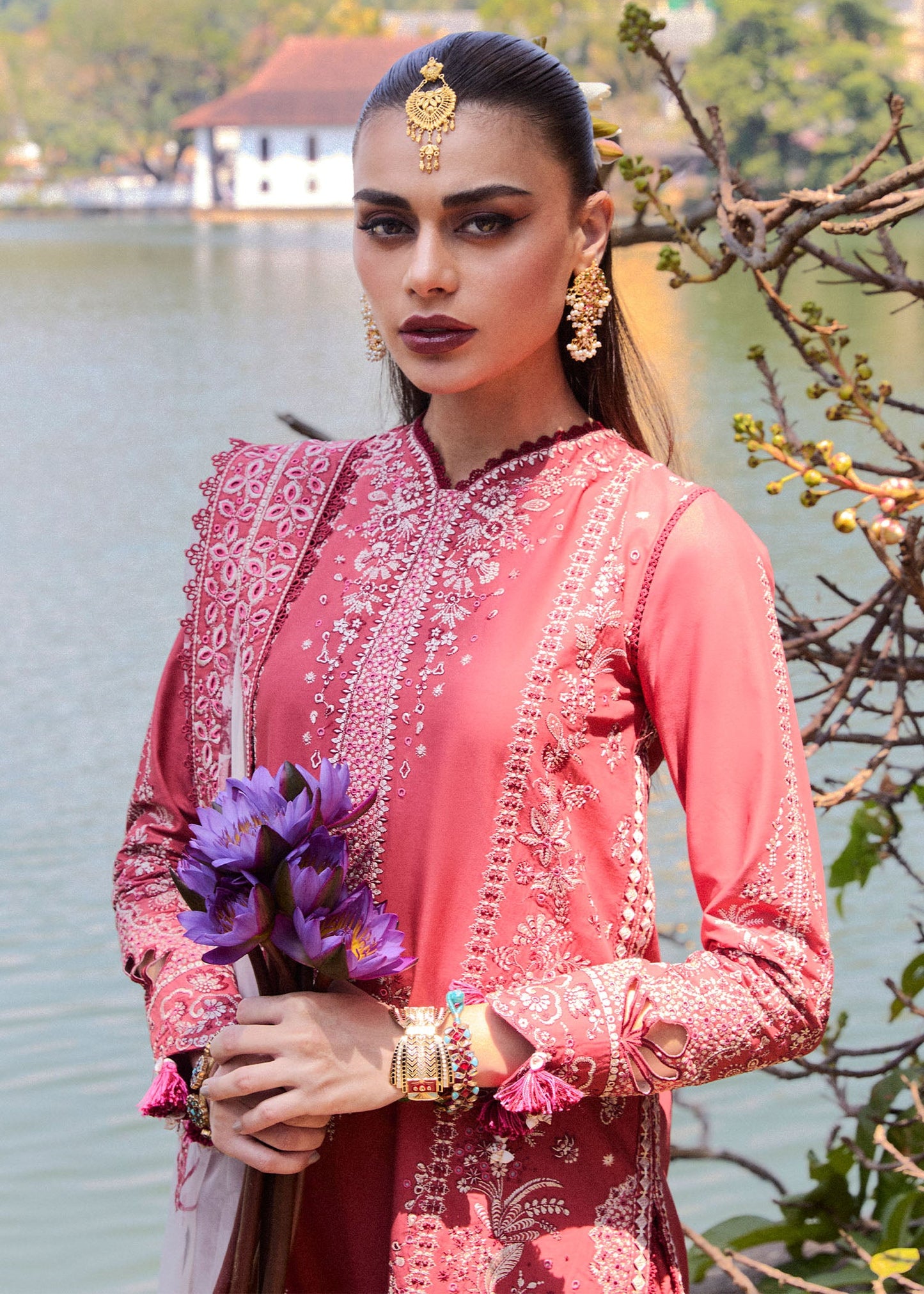 HUSSAIN REHAR | Luxury Lawn 2025 Unstitched - Flare