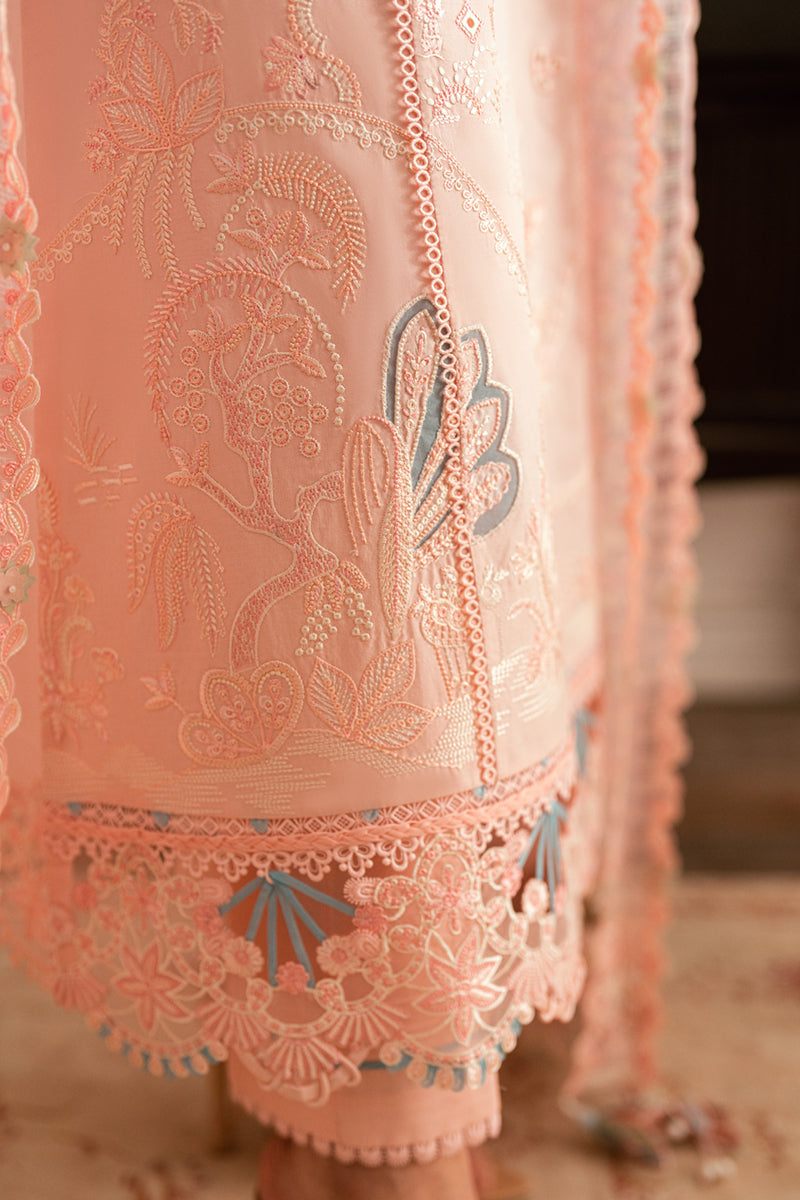 QALAMKAR | Luxury Lawn Eid Edit 2025 - Aleeza - SB-05 Unstitched