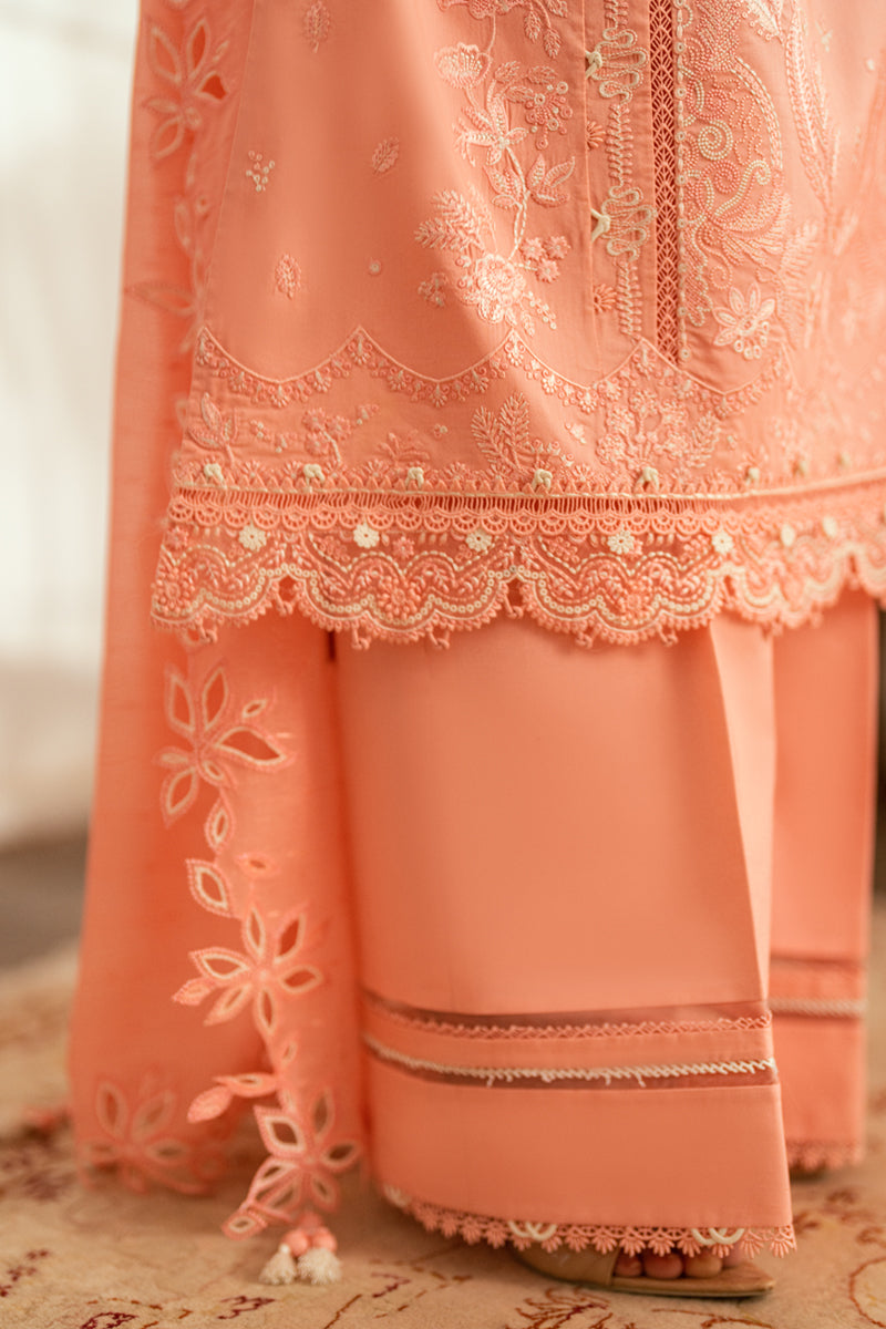QALAMKAR | Luxury Lawn Eid Edit 2025 - Jafa - SB-12 Unstitched