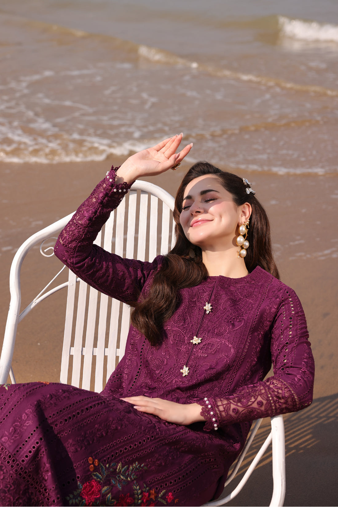 IMROZIA / SERENE × Hania Amir Luxury Lawn 2025 Unstitched - Izaan