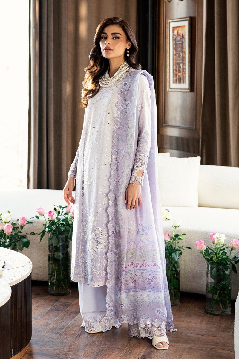 QALAMKAR | Chikankari Eid Lawn Edit 2025 - Alaila CS-03 Unstitched