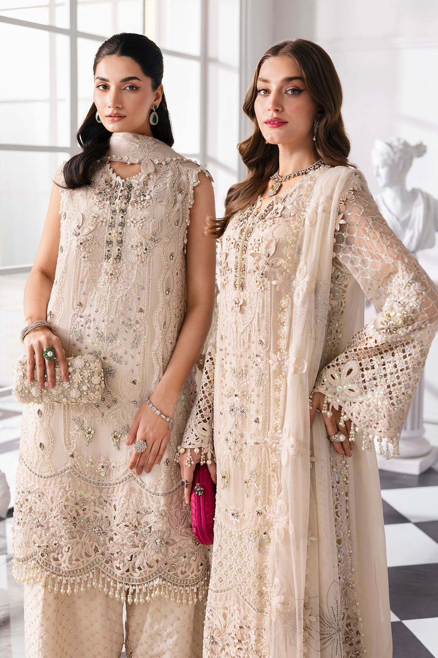 MARIA.B | Mbroidered Wedding 2025 - BD3007 Unstitched