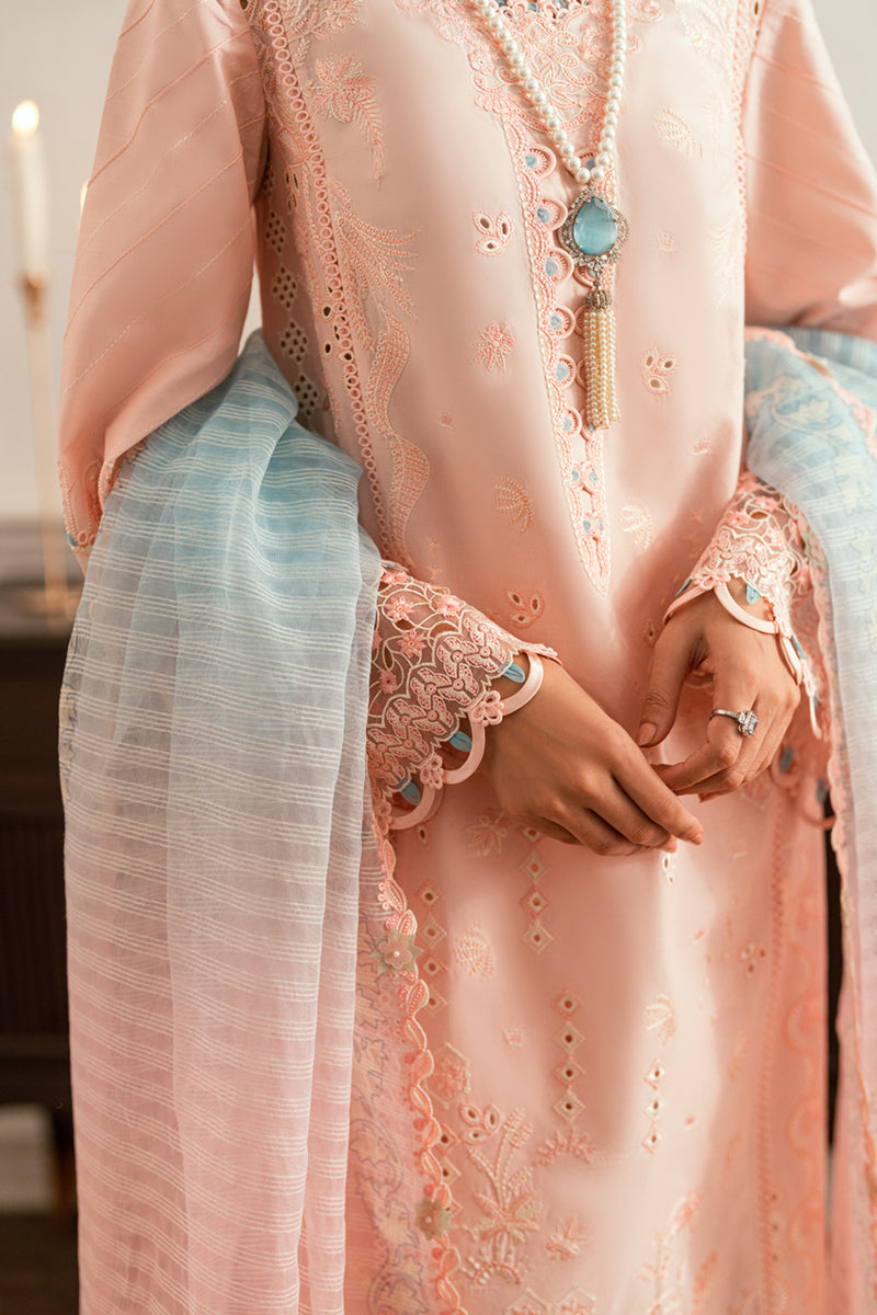 QALAMKAR | Luxury Lawn Eid Edit 2025 - Aleeza - SB-05 Unstitched