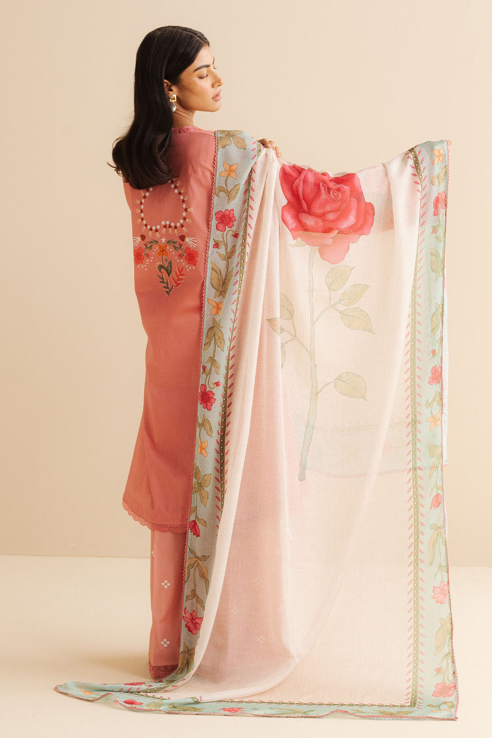 coco prints by zara shahjahan, lawn prints 2025, imported from dubai