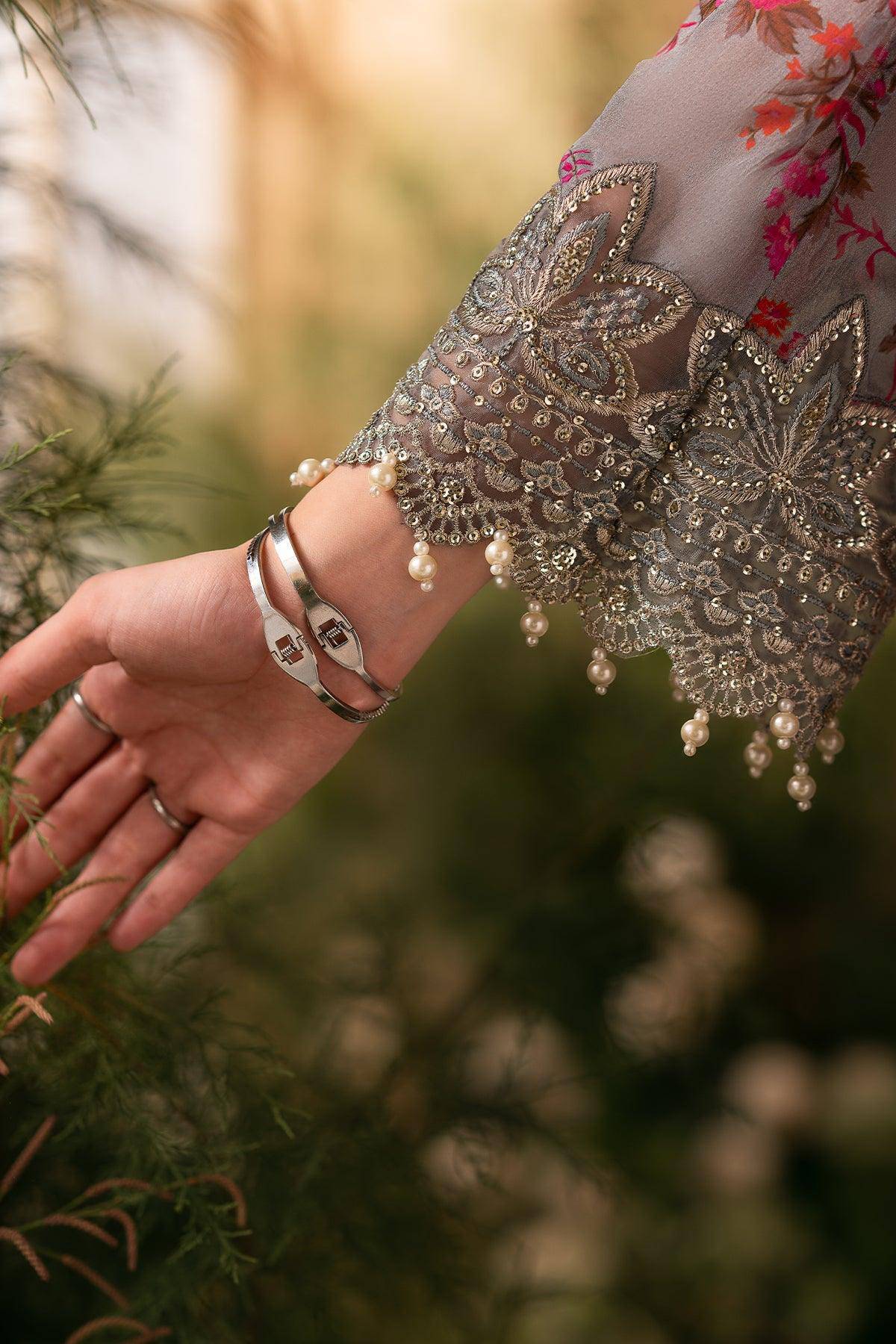 CHARIZMA | Vasal Luxury Chiffon | VSL5-05 Unstitched - Aarzu