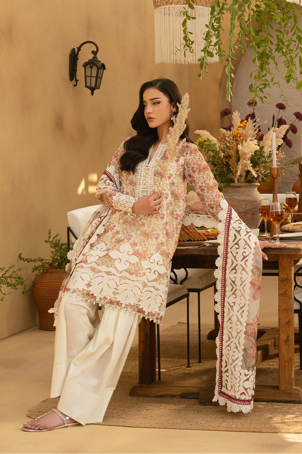 SAIRA RIZWAN | Luxury Lawn 2025 Unstitched - Maya