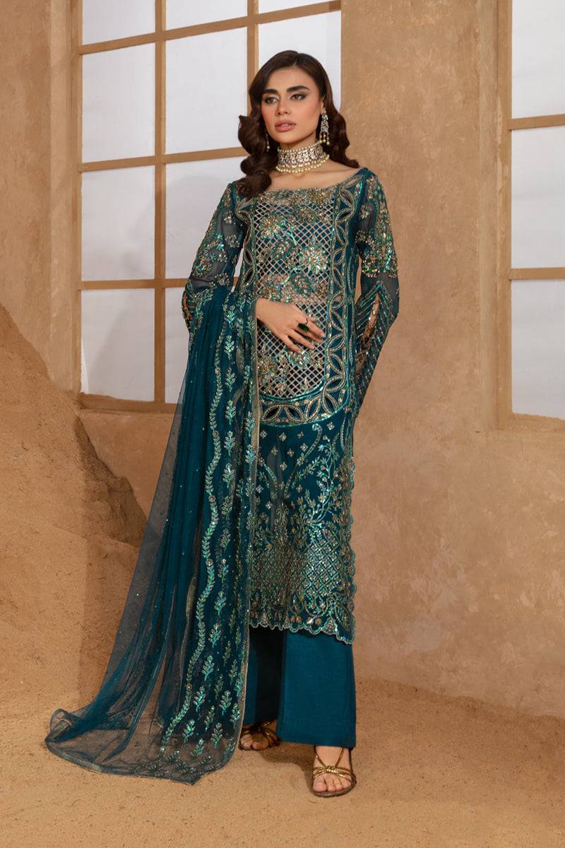 RANG RASIYA | Chatoyer Wedding Formals '24 Unstitched | Zimil - Aarzu