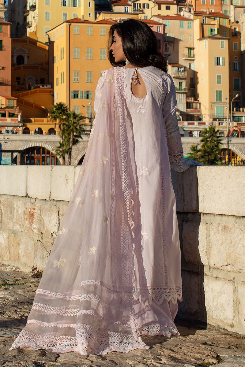 ANSAB JAHANGIR | Zoha Luxury Lawn 2025 - Pink Lady Apple