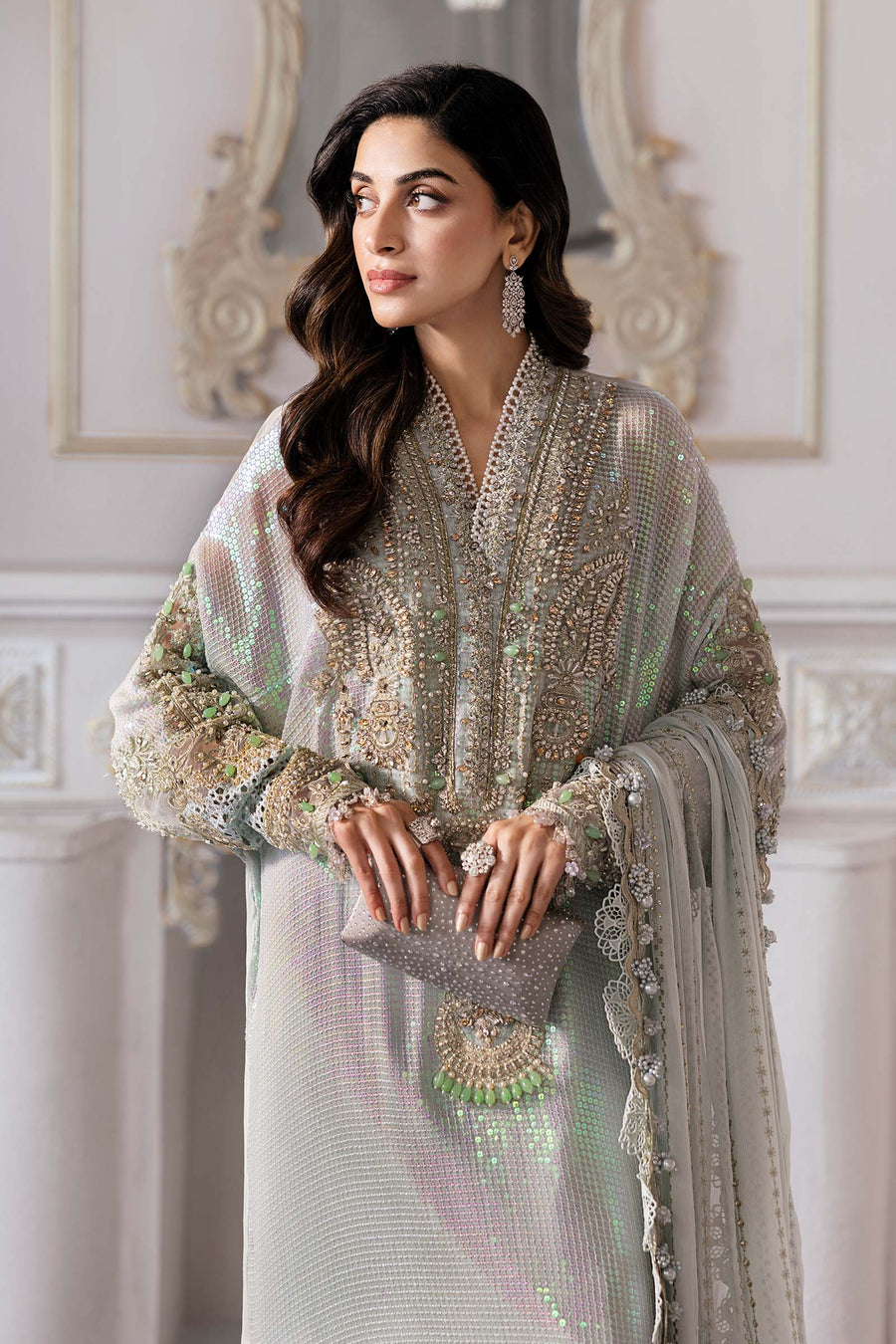 MARIA.B | Mbroidered Wedding 2025 - BD3005 Unstitched
