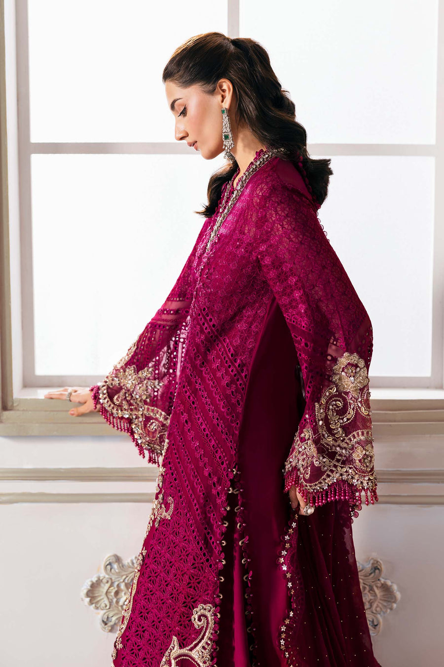MARIA.B | Mbroidered Wedding 2025 - BD3003 Unstitched