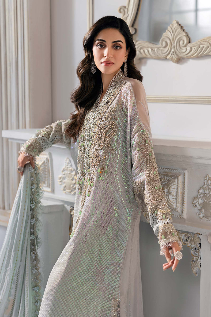 MARIA.B | Mbroidered Wedding 2025 - BD3005 Unstitched