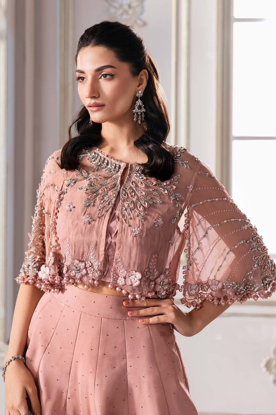 MARIA.B | Mbroidered Wedding 2025 - BD3001 Unstitched