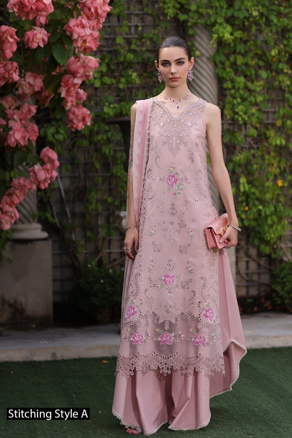NOOR by Sadia Asad | Eid Luxury Lawn Schiffli Laserkari