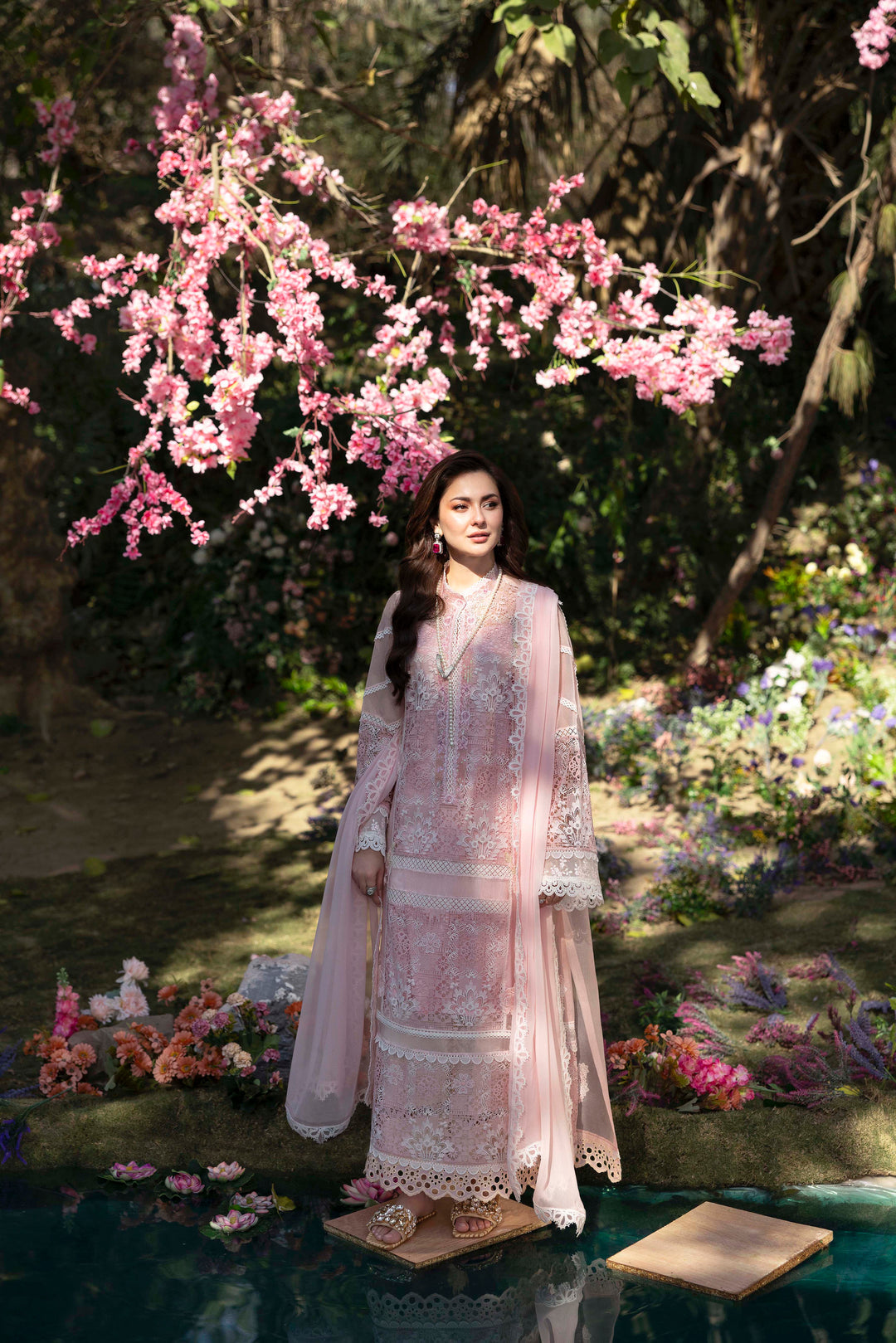 SABLE VOGUE : Luxury Formals SL-07-25-V1 Unstitched - Aarzu