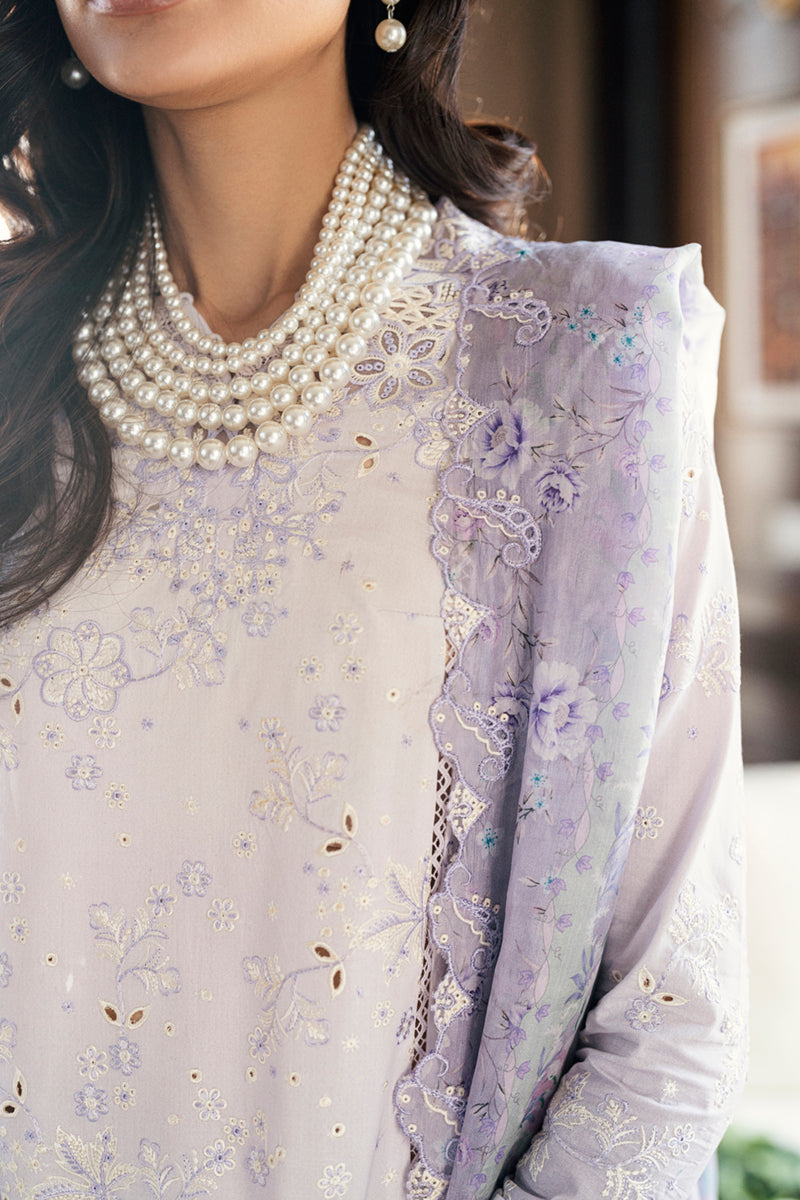 QALAMKAR | Chikankari Eid Lawn Edit 2025 - Alaila CS-03 Unstitched
