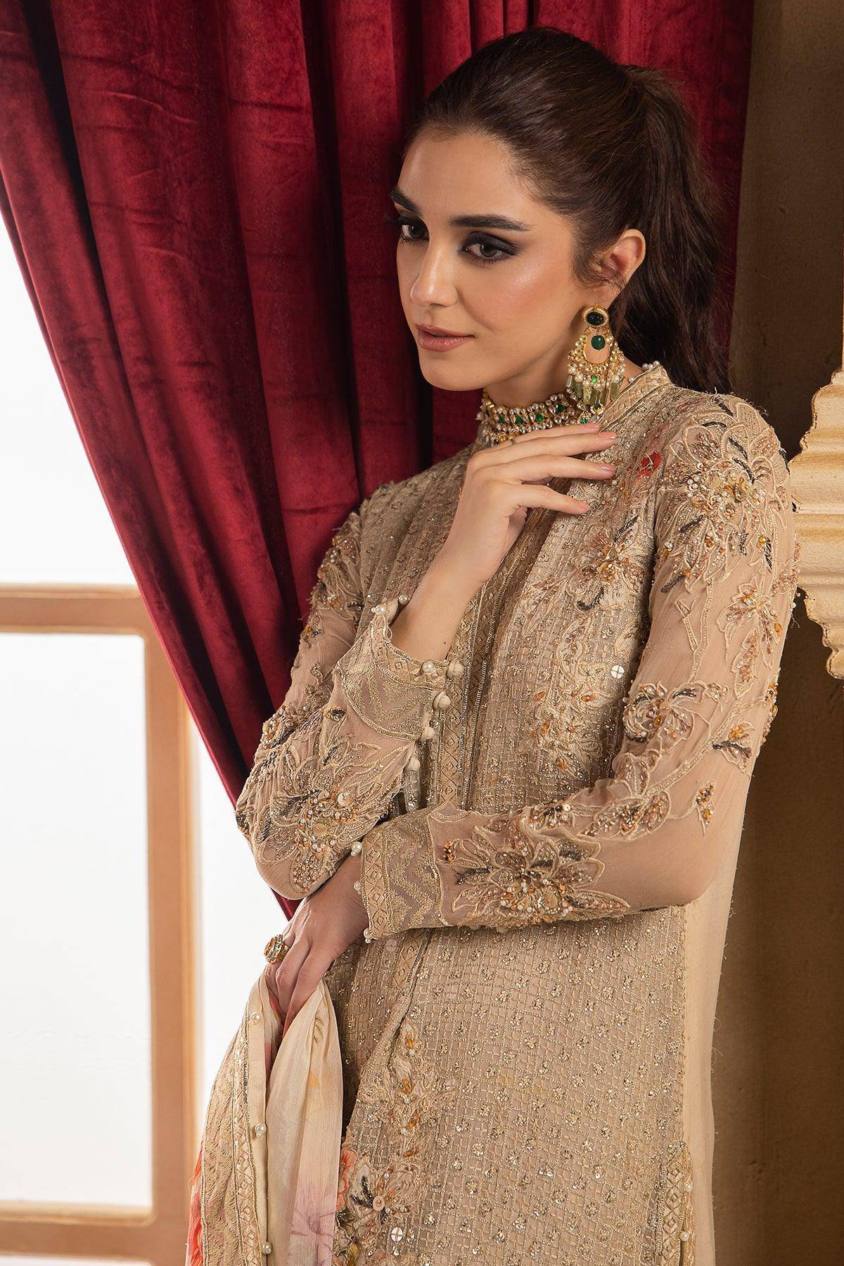 CHARIZMA | Dastan e Jashan | Unstitched Premium Handwork Chiffon | DJW4-05 - Aarzu