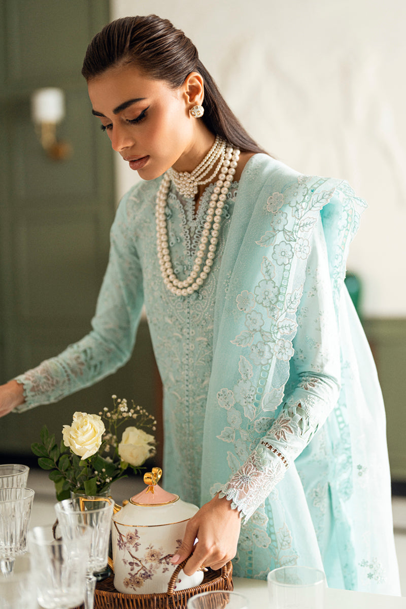 QALAMKAR | Chikankari Eid Lawn Edit 2025 - Neesha CS-06 Unstitched
