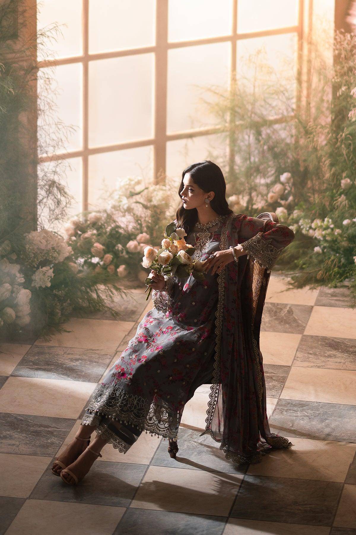 CHARIZMA | Vasal Luxury Chiffon | VSL5-05 Unstitched - Aarzu