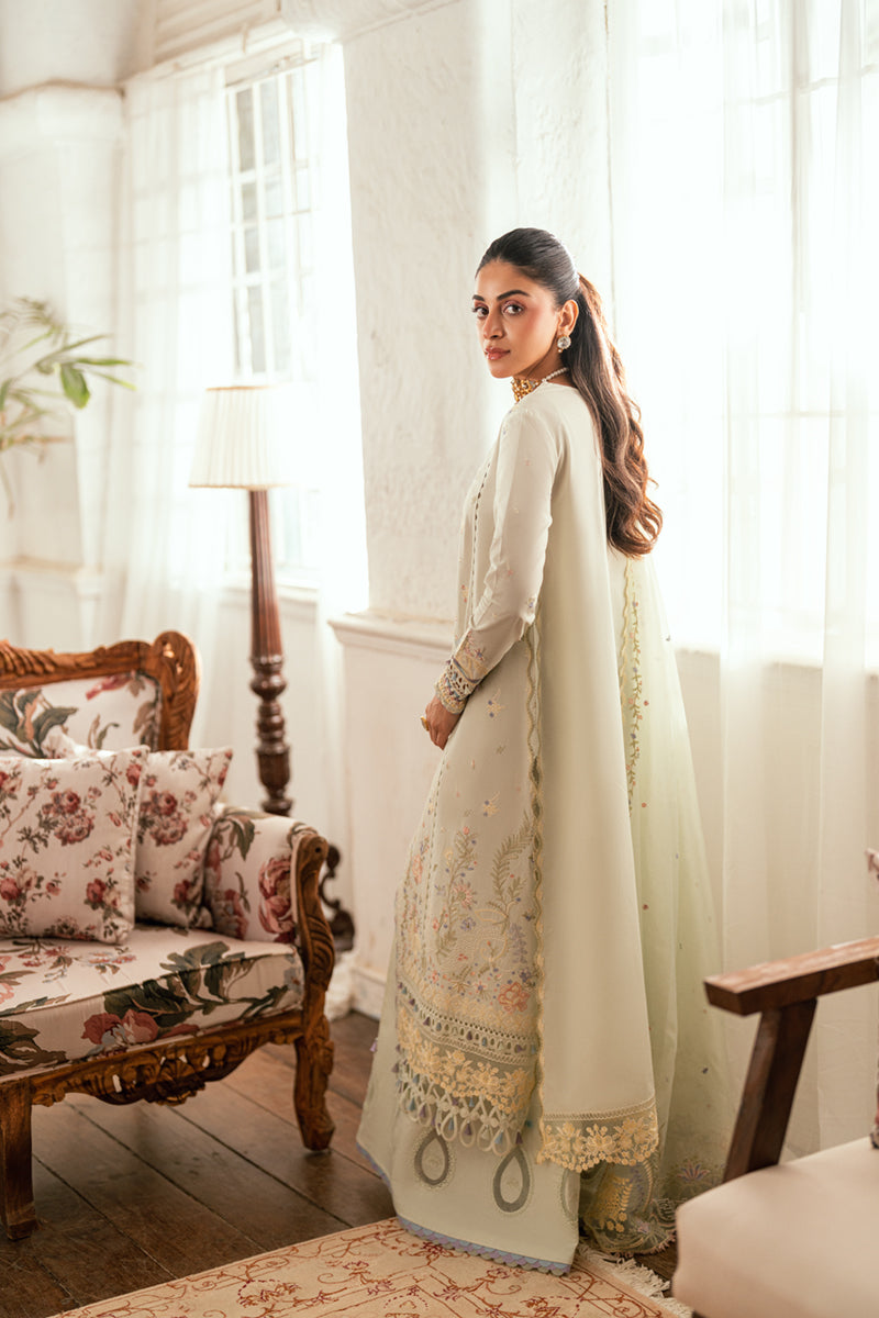 QALAMKAR | Luxury Lawn Eid Edit 2025 - Rimsha - SB-08 Unstitched