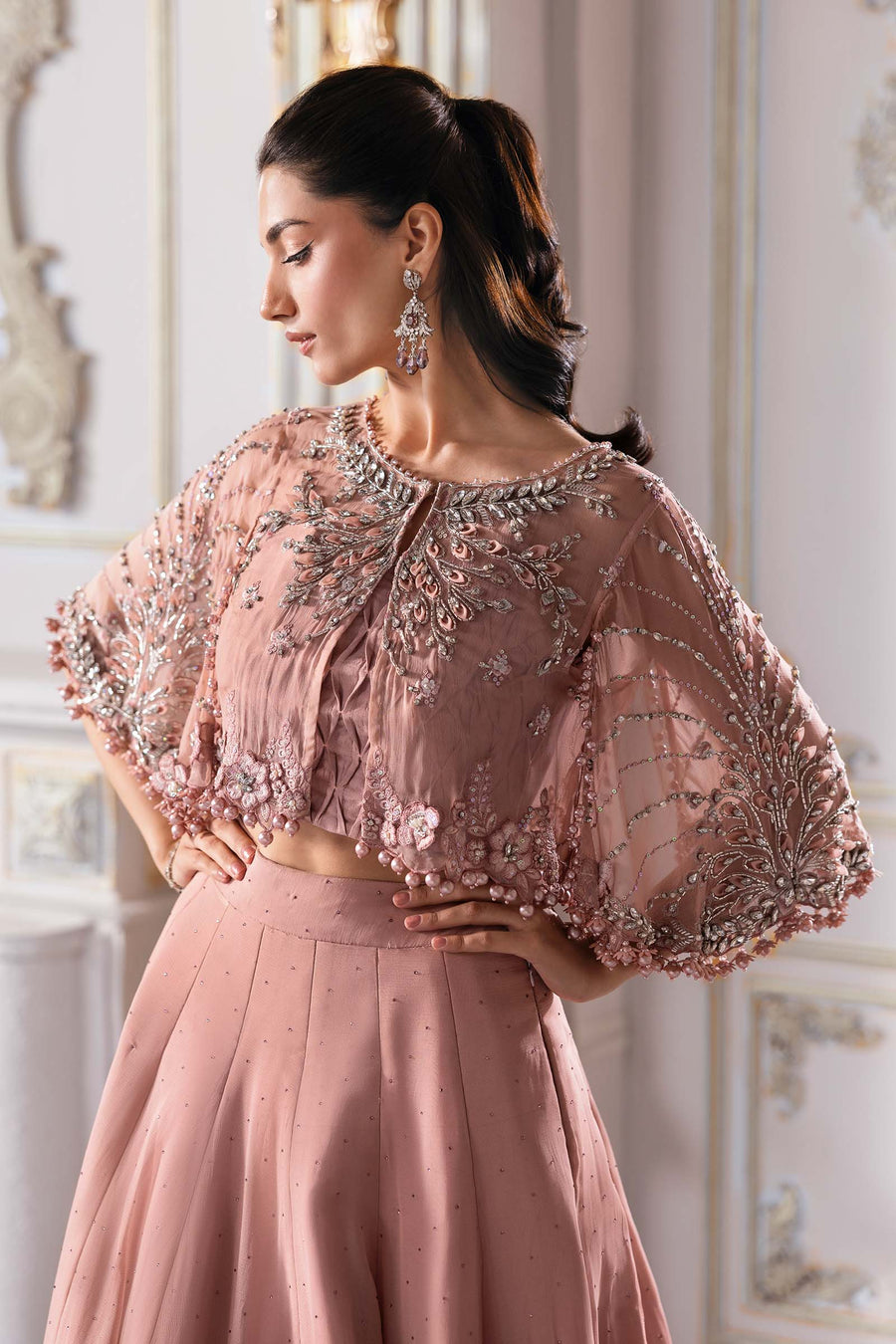 MARIA.B | Mbroidered Wedding 2025 - BD3001 Unstitched