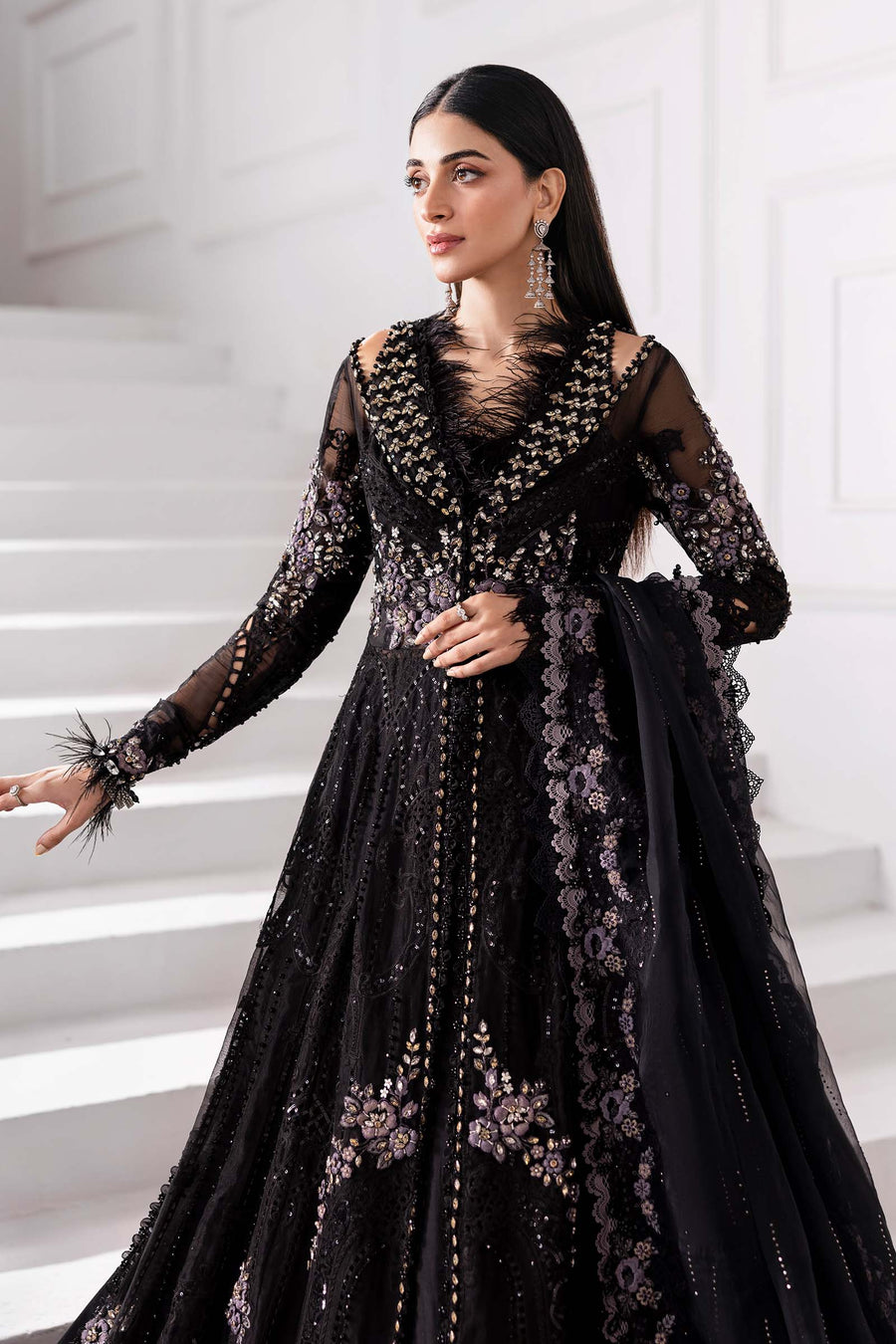 MARIA.B | Mbroidered Wedding 2025 - BD3004 Unstitched