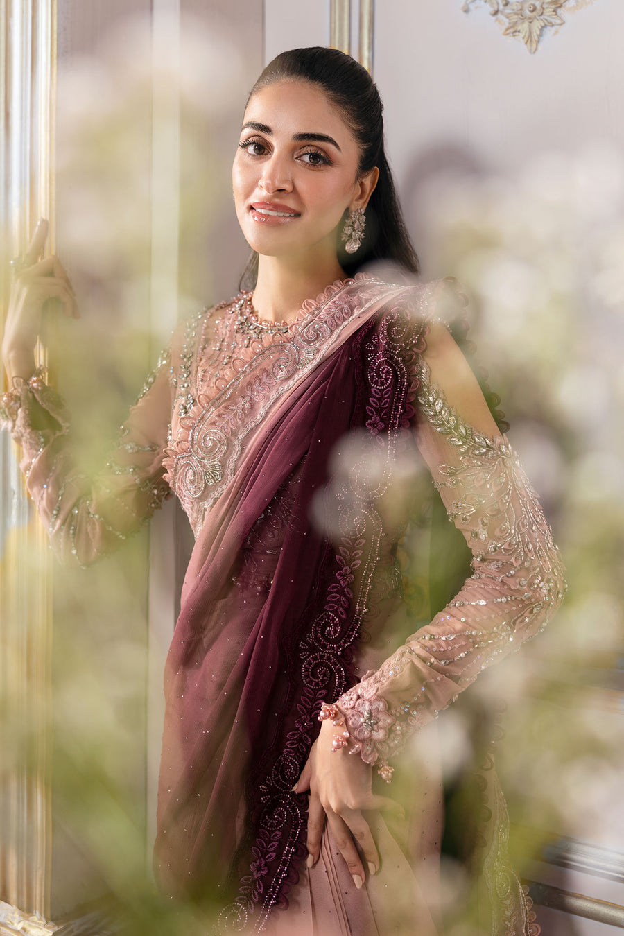 MARIA.B | Mbroidered Wedding 2025 - BD3001 Unstitched