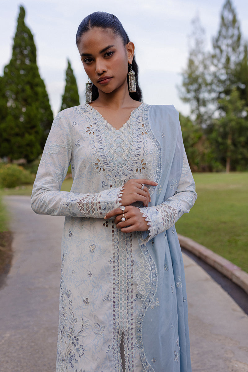 QALAMKAR : QLine Lawn 2025 - Kian-QM-07 Unstitched - Aarzu