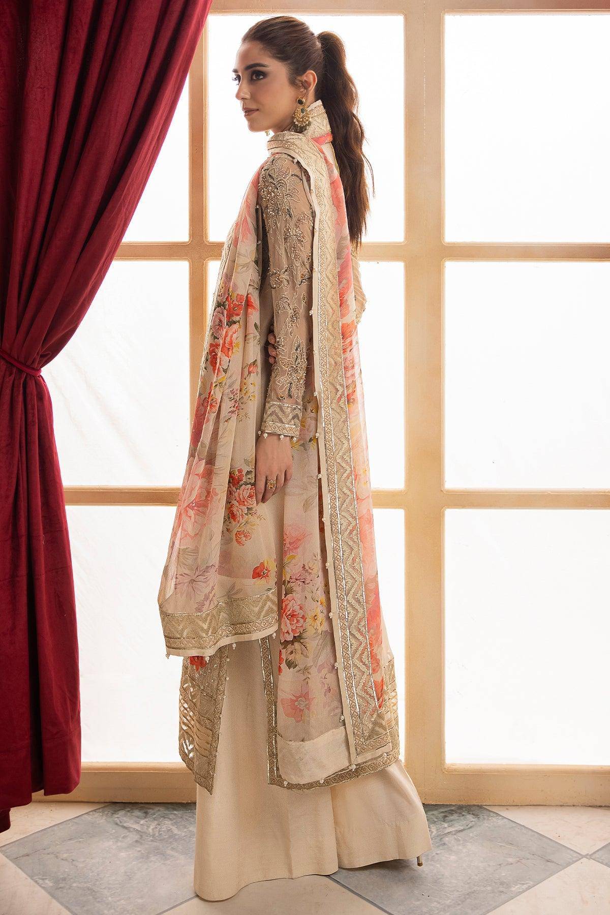 CHARIZMA | Dastan e Jashan | Unstitched Premium Handwork Chiffon | DJW4-05 - Aarzu