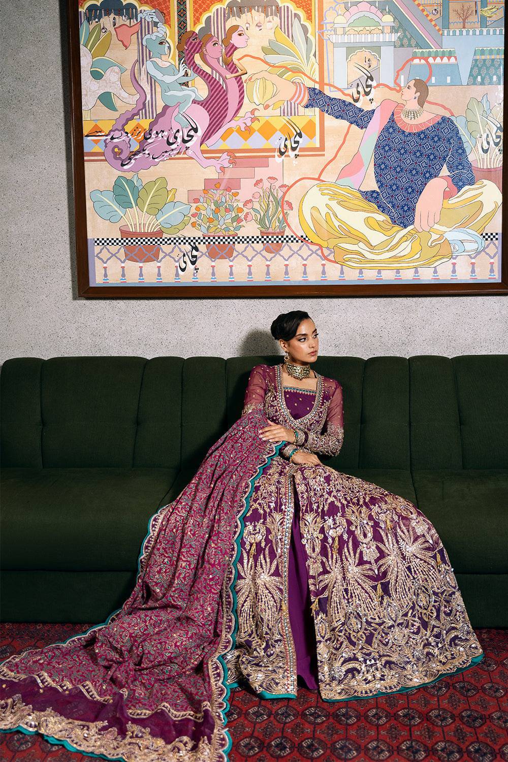 SAIRA RIZWAN | Festive Unstitched 2024 | Lavena-SRF-D-05 - Aarzu