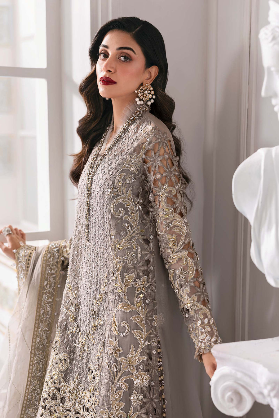 MARIA.B | Mbroidered Wedding 2025 - BD3006 Unstitched