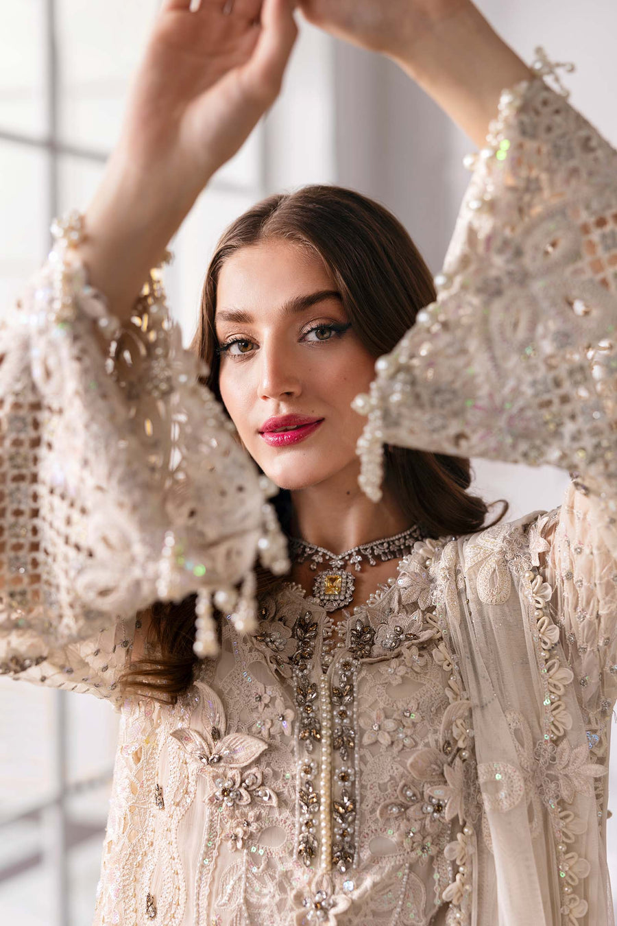 MARIA.B | Mbroidered Wedding 2025 - BD3007 Unstitched