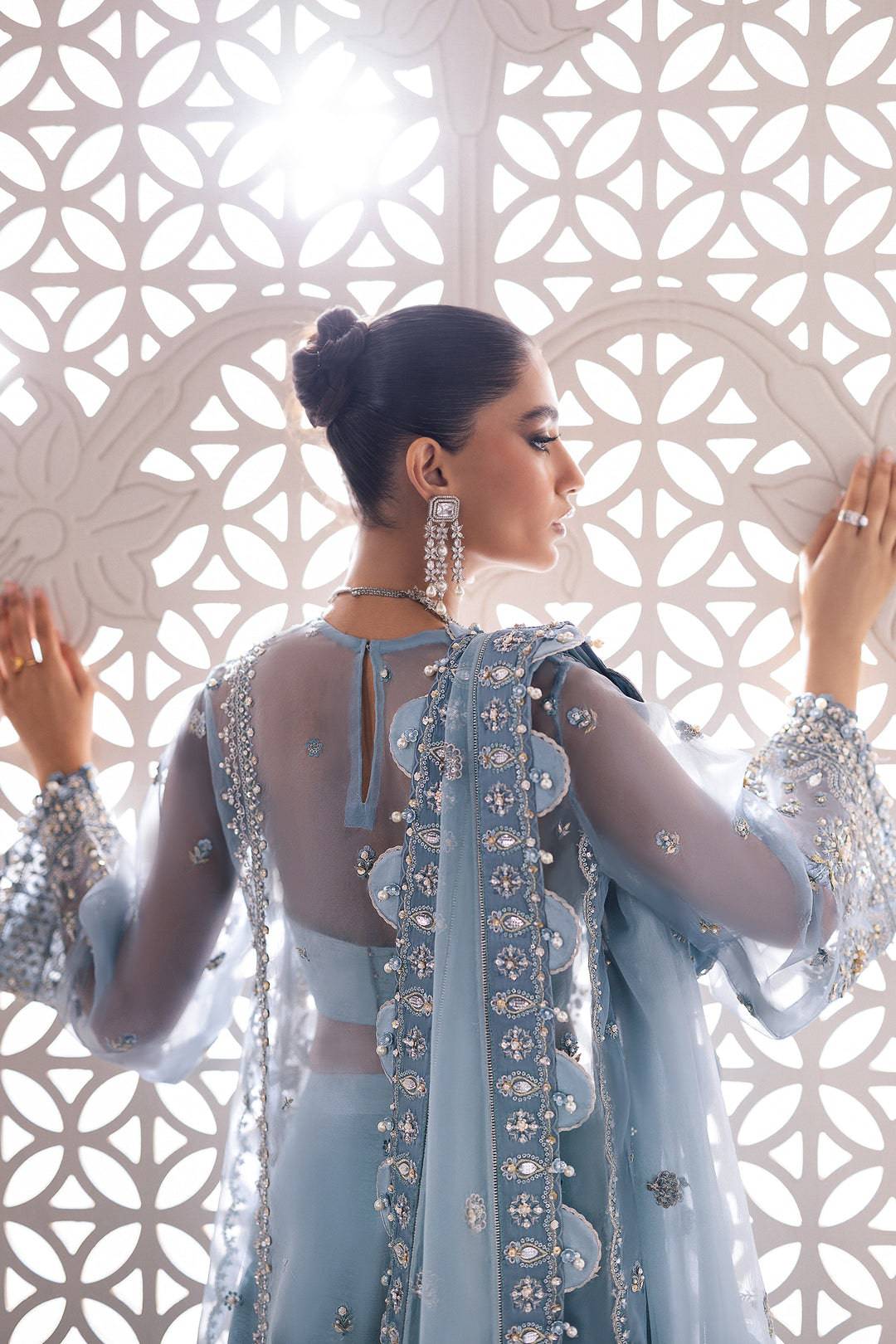 ZAHA | Gossamer Wedding Unstitched 2024 | Azura ZC24-07 - Aarzu