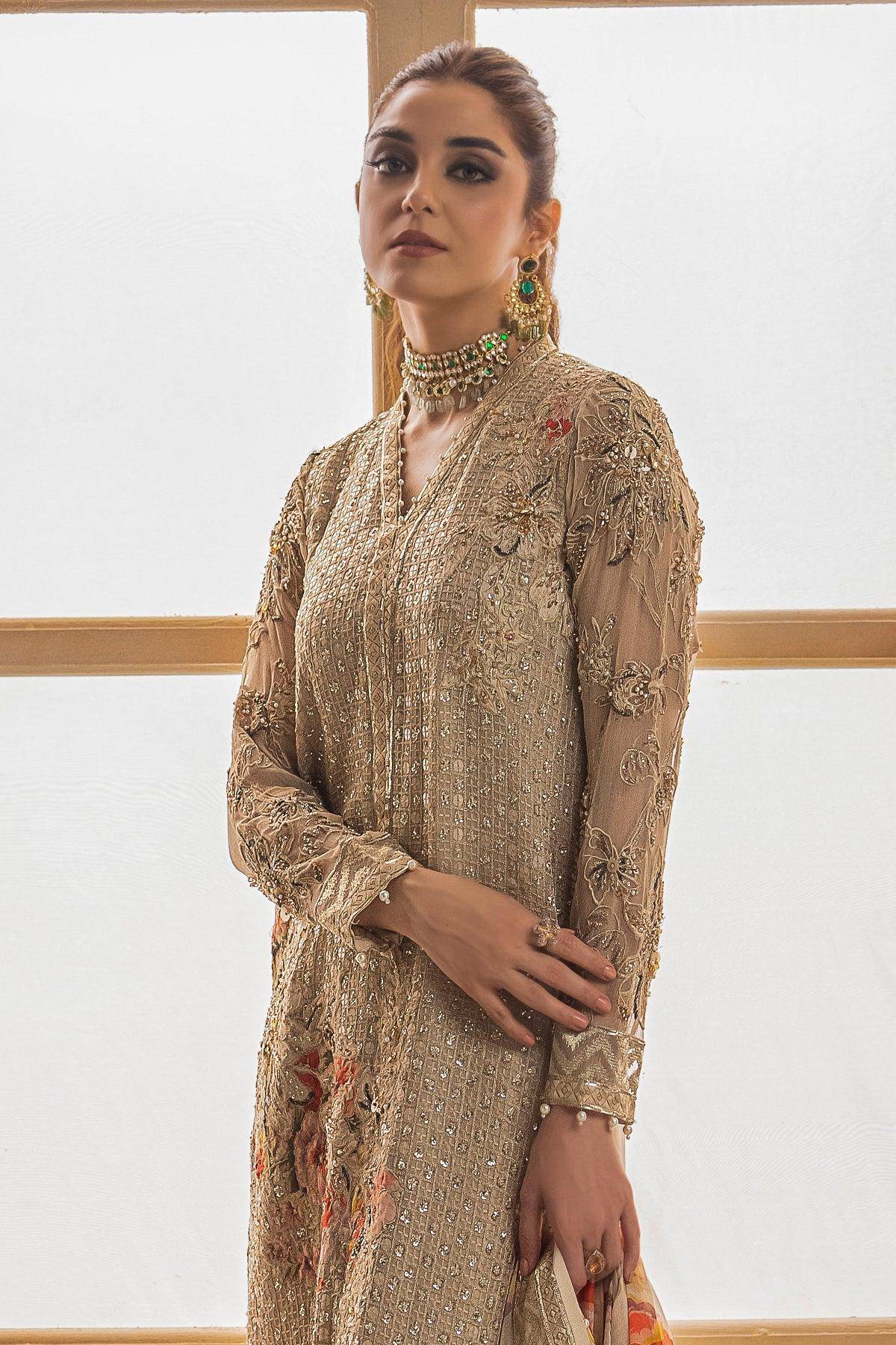 CHARIZMA | Dastan e Jashan | Unstitched Premium Handwork Chiffon | DJW4-05 - Aarzu