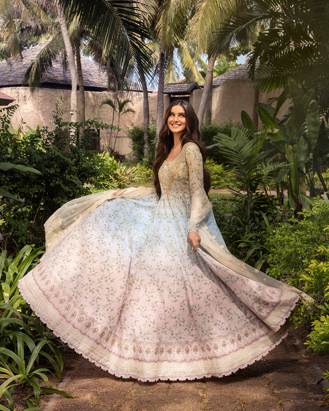 FAIZA SAQLAIN | Zinnia Luxury Lawn 2025