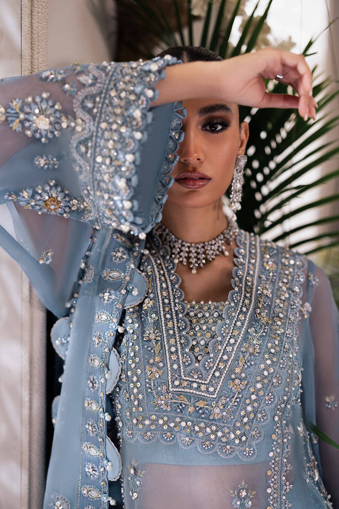 ZAHA | Gossamer Wedding Unstitched 2024 | Azura ZC24-07 - Aarzu
