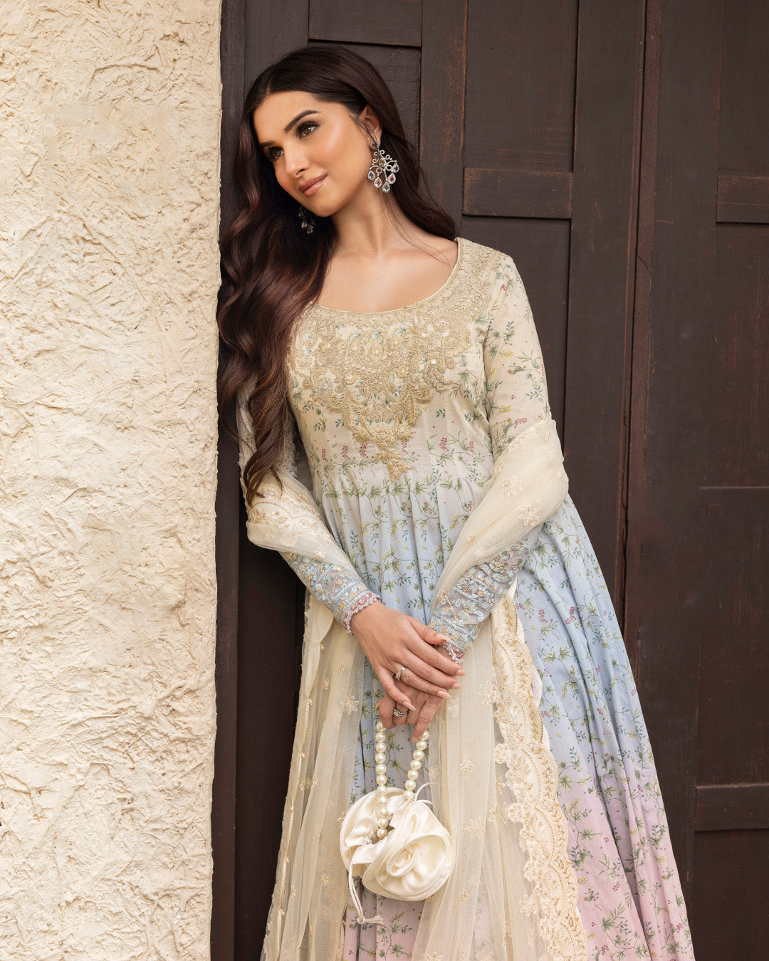 FAIZA SAQLAIN | Zinnia Luxury Lawn 2025