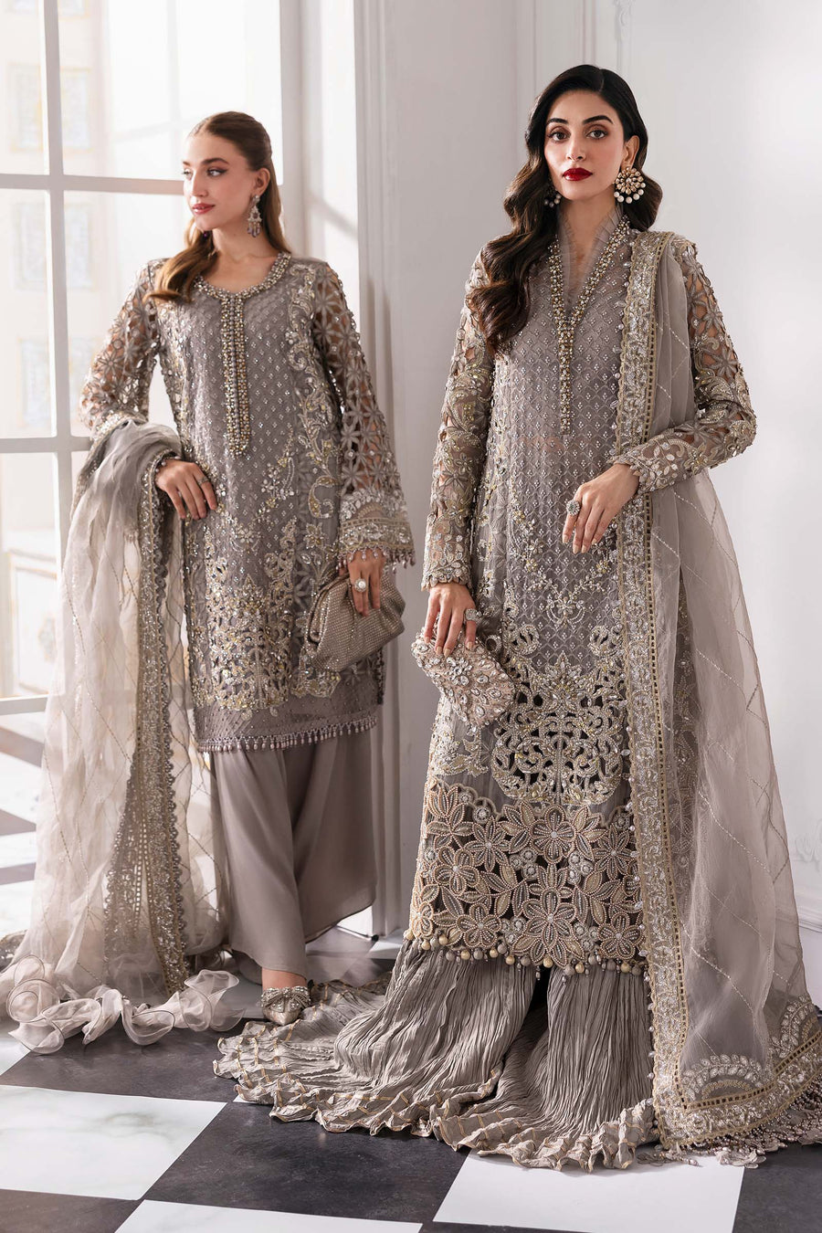 MARIA.B | Mbroidered Wedding 2025 - BD3006 Unstitched