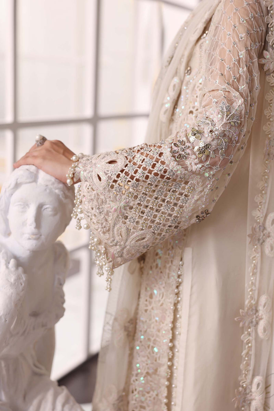 MARIA.B | Mbroidered Wedding 2025 - BD3007 Unstitched