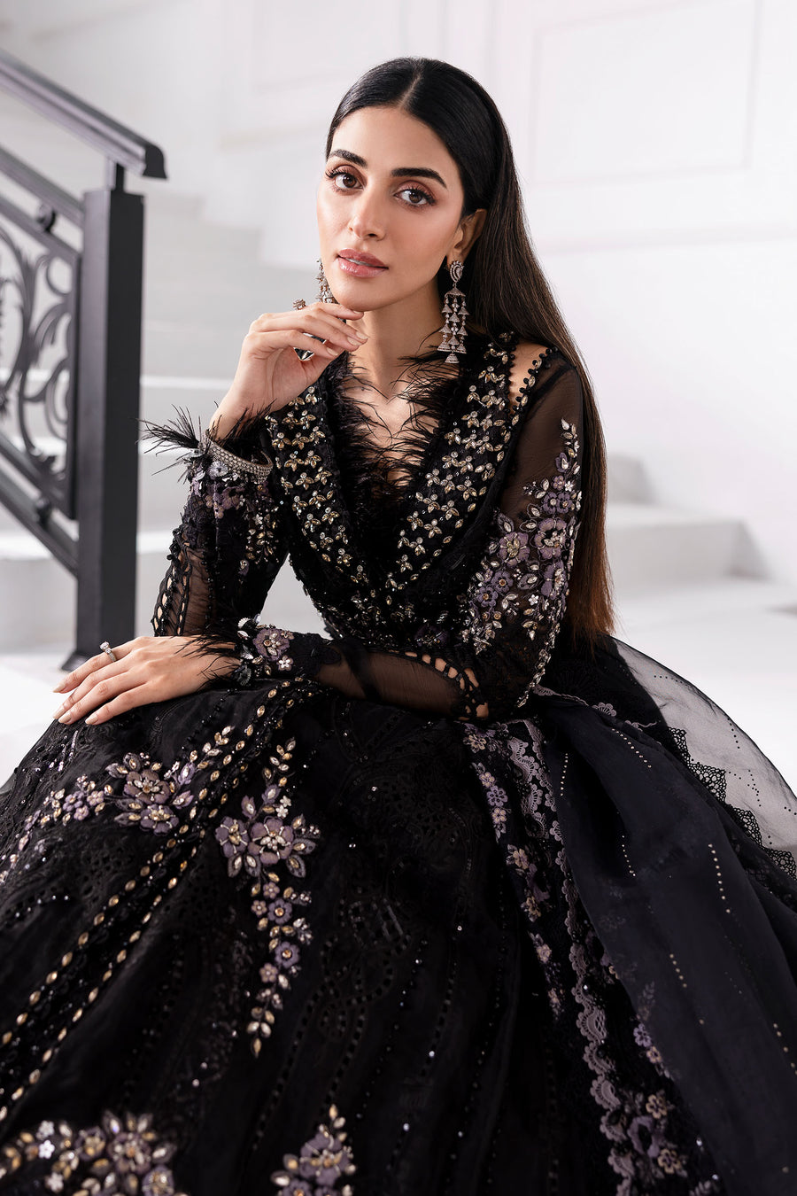 MARIA.B | Mbroidered Wedding 2025 - BD3004 Unstitched