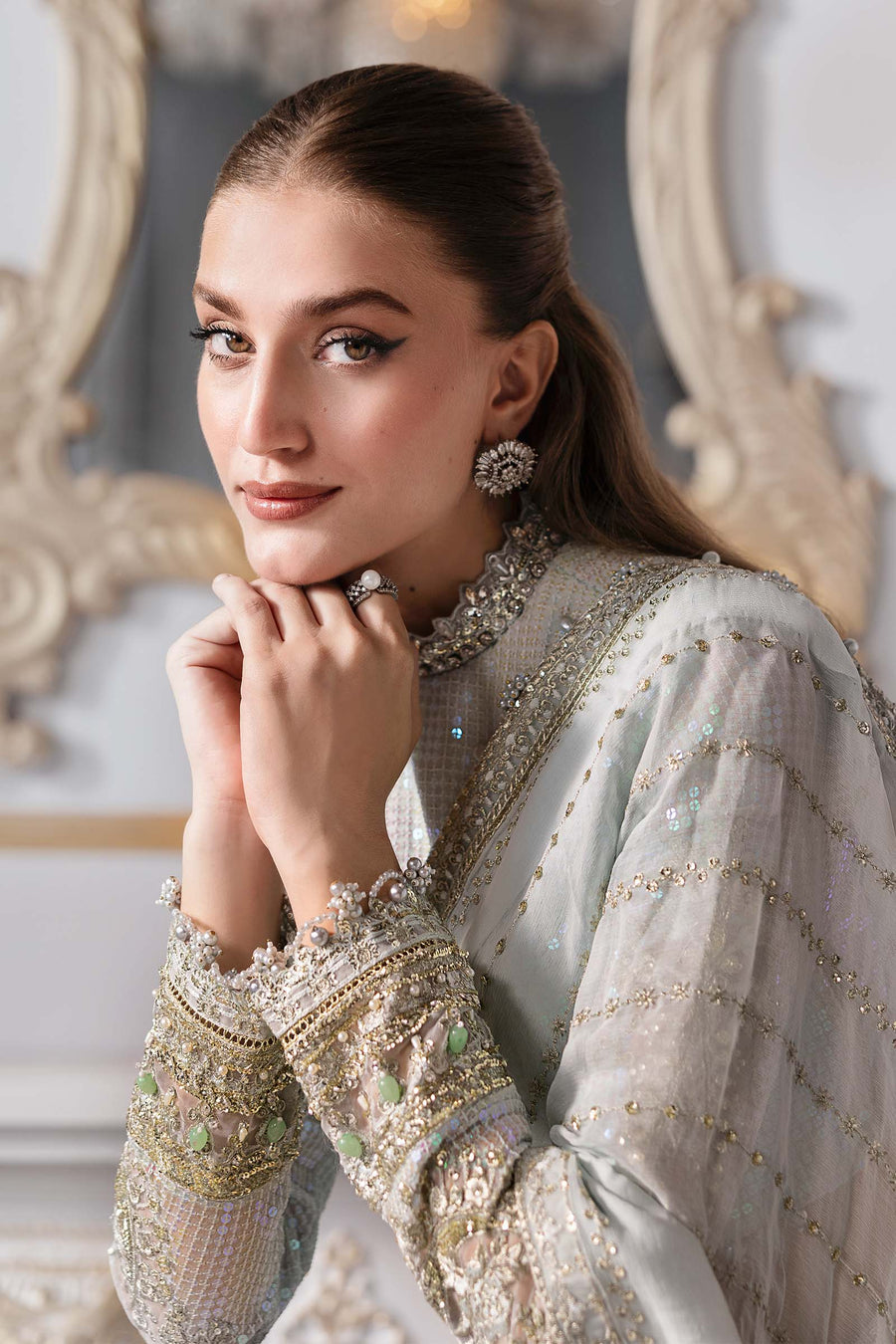 MARIA.B | Mbroidered Wedding 2025 - BD3005 Unstitched