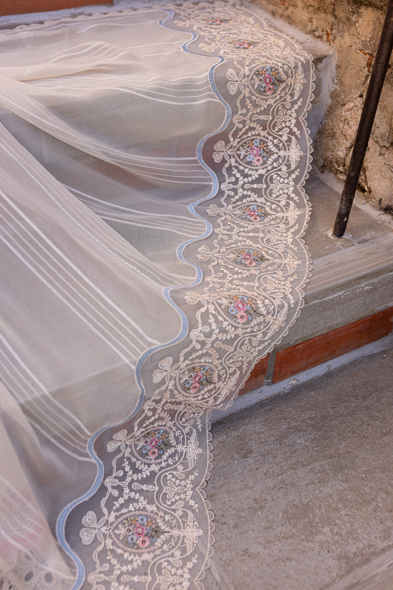 QALAMKAR : QLine Lawn 2025 - Lyla-QM-17 Unstitched - Aarzu