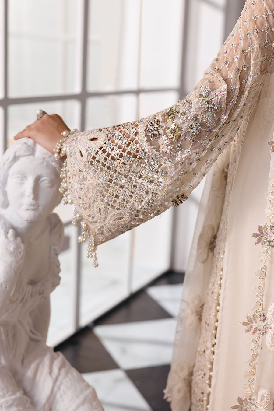 MARIA.B | Mbroidered Wedding 2025 - BD3007 Unstitched