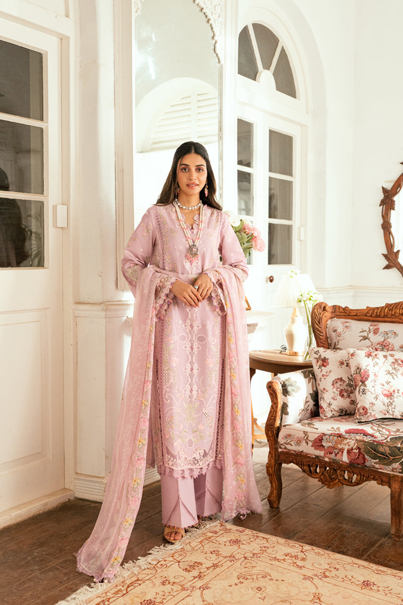 QALAMKAR | Luxury Lawn Eid Edit 2025 - Komal - SB-06 Unstitched