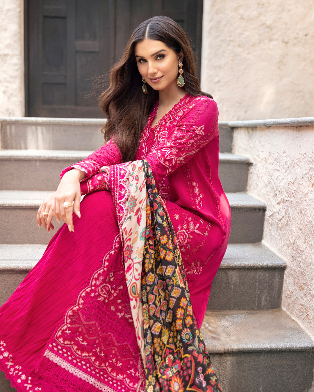 FAIZA SAQLAIN | Zinnia Luxury Lawn 2025