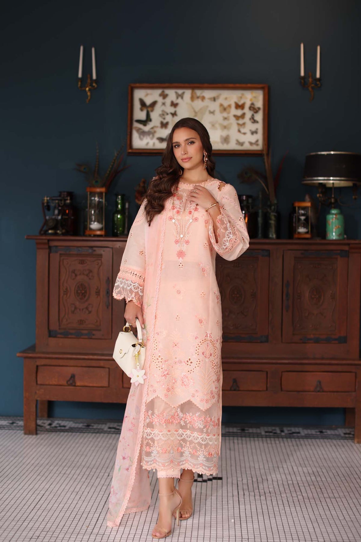 NOOR by Sadia Asad | Eid Luxury Lawn Schiffli Laserkari
