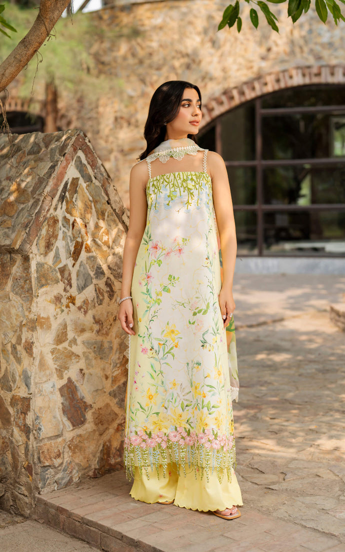 ASIFA & NABEEL | Meraki Summer Lawn 2026 Unstitched - Aarzu