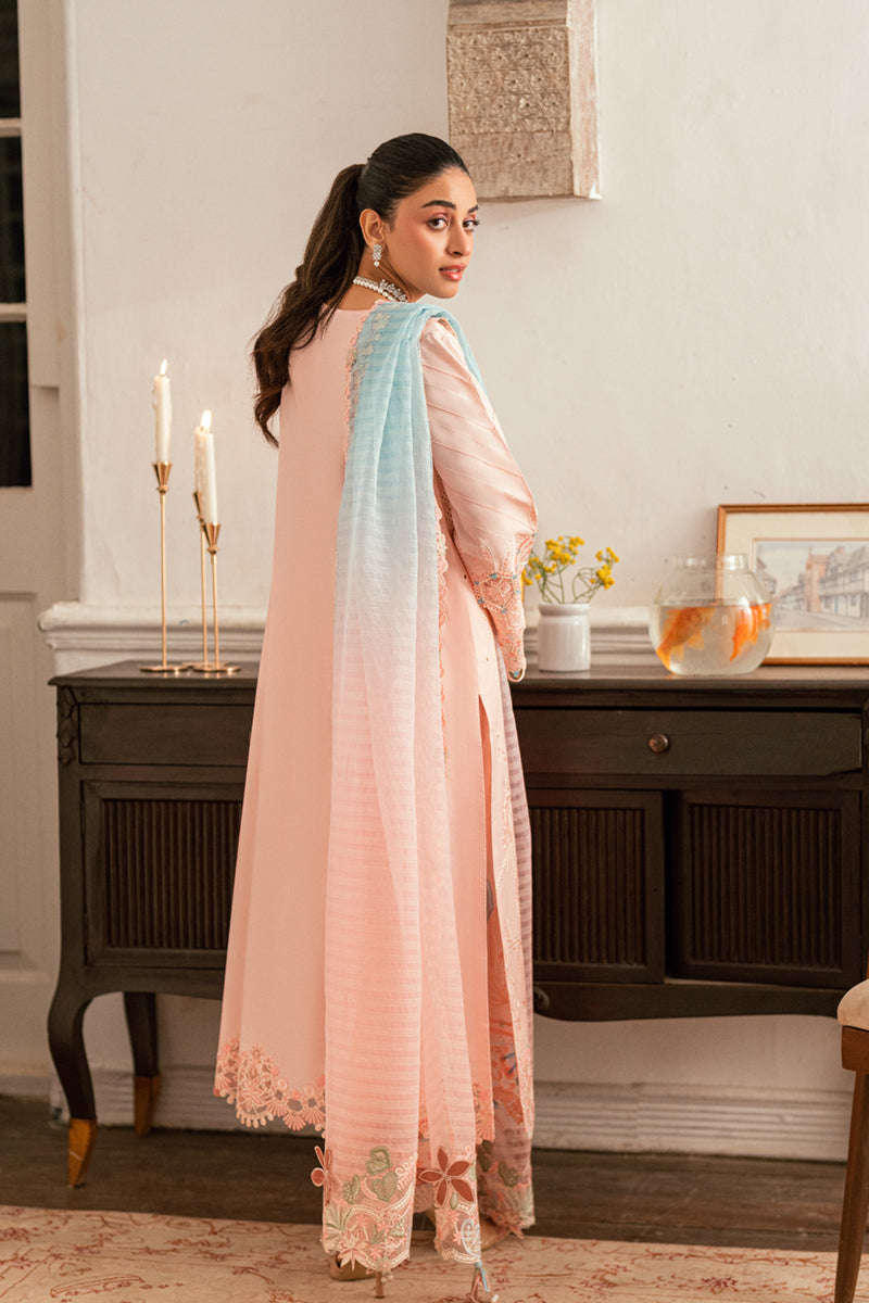 QALAMKAR | Luxury Lawn Eid Edit 2025 - Aleeza - SB-05 Unstitched